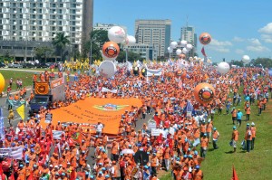 SINDIMOC participa da 7ª Marcha das Centrais Sindicais em Brasília